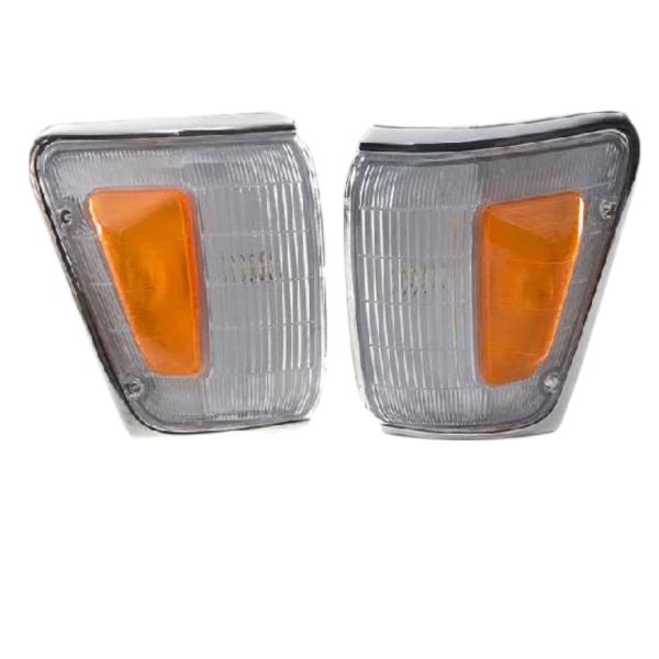 Farol Punta Para Toyota Hilux 1989 1997 2.4 2l 4x4 Cromado